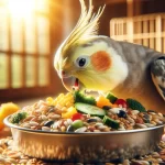Alimentation équilibrée oiseau en cage