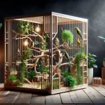 Aménagement d'une cage oiseau pour son bien-être
