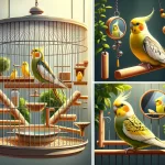 Aménagement d'une cage pour la santé de l'oiseau