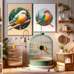 Aménager sa cage oiseaux