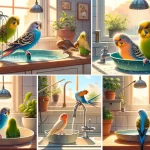 Bains et douches des oiseaux