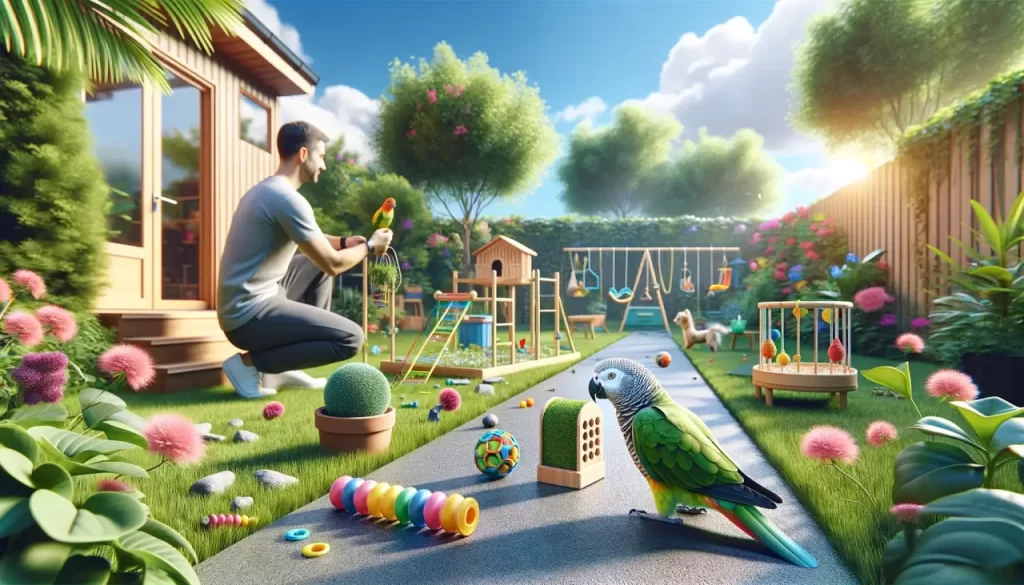 Créer la routine de jeu de son oiseau