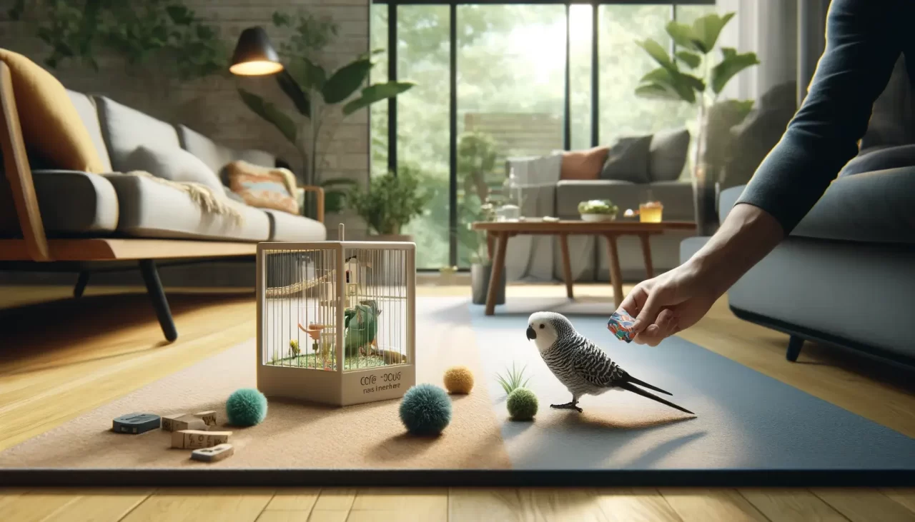 Jouer en sécurité avec son oiseau