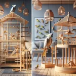 Optimisation de l'espace de la cage oiseaux
