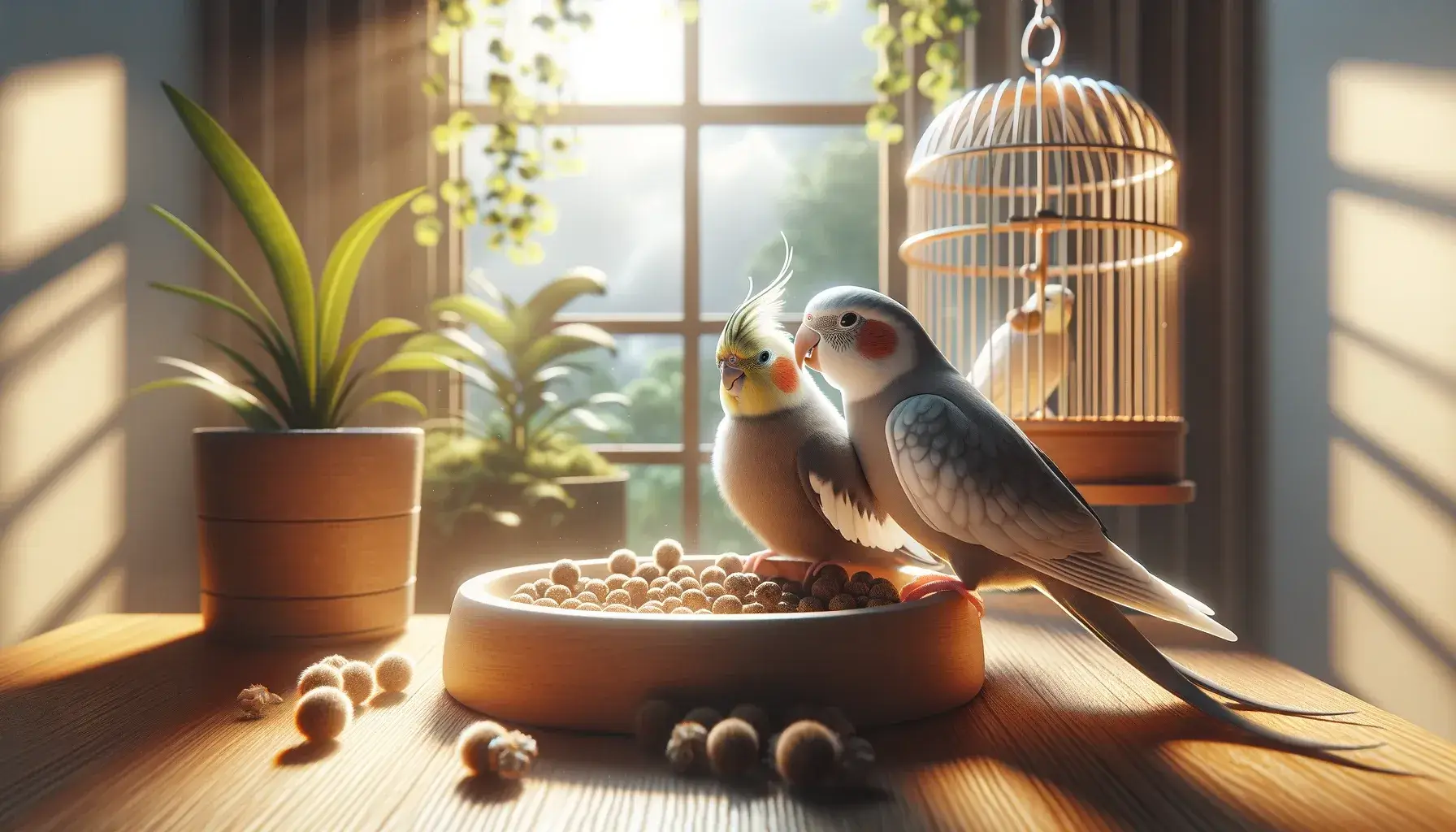 Socialisation des oiseaux