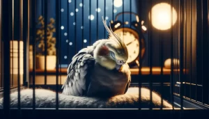 Oiseau qui dort