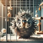 Oiseau stressé