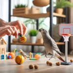 Tours amusants à apprendre à un oiseau