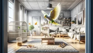 Oiseau qui vole